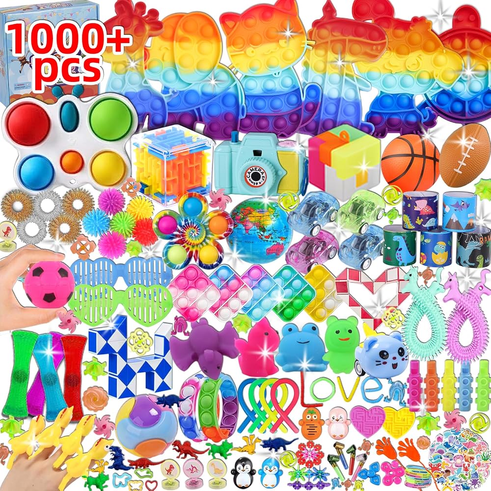1000-Piece - Car - Party Favor Toys - Sensory Play Toy
