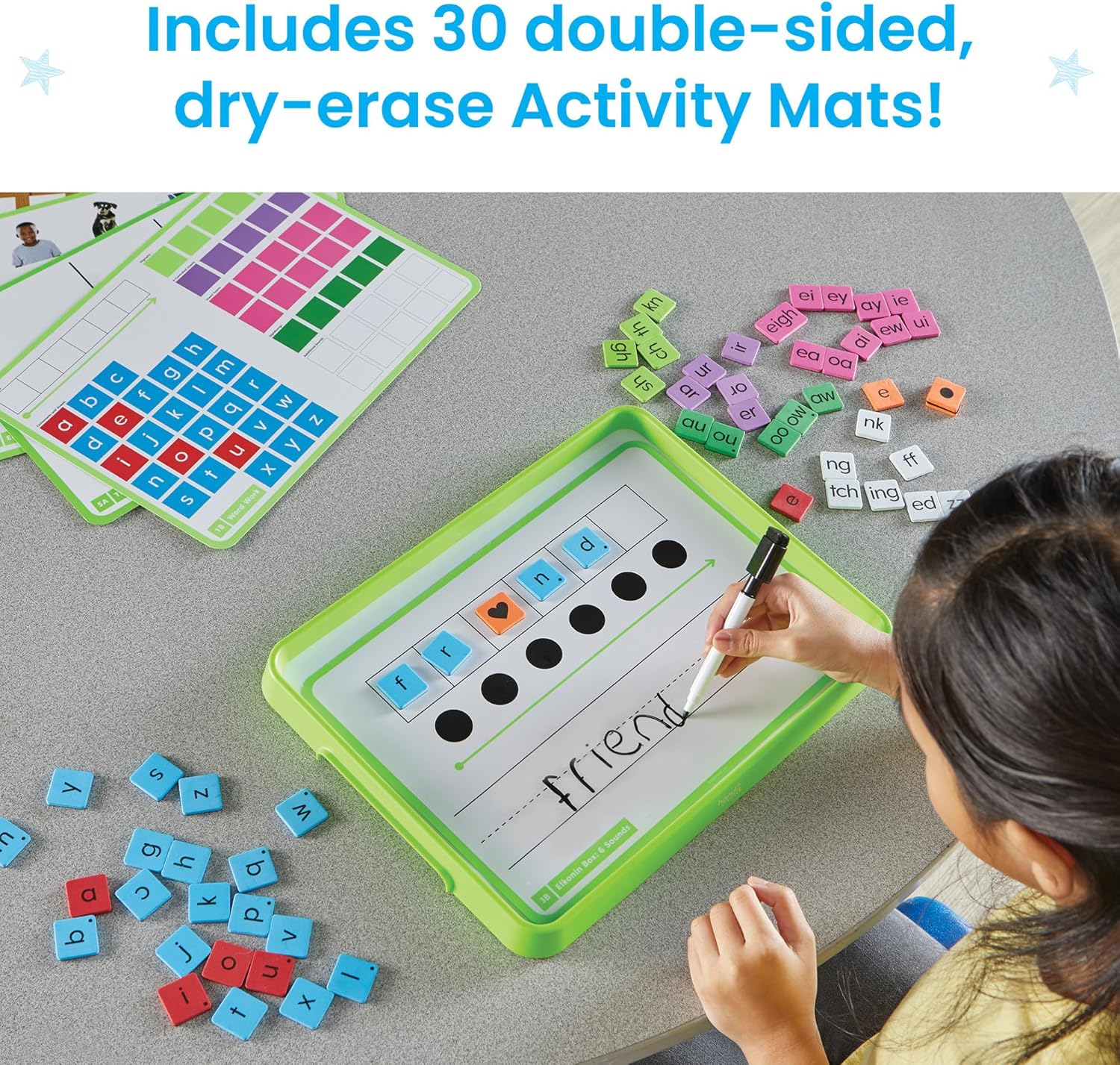 Science - Magnetic Building Tiles Set - STEM Learning Toy