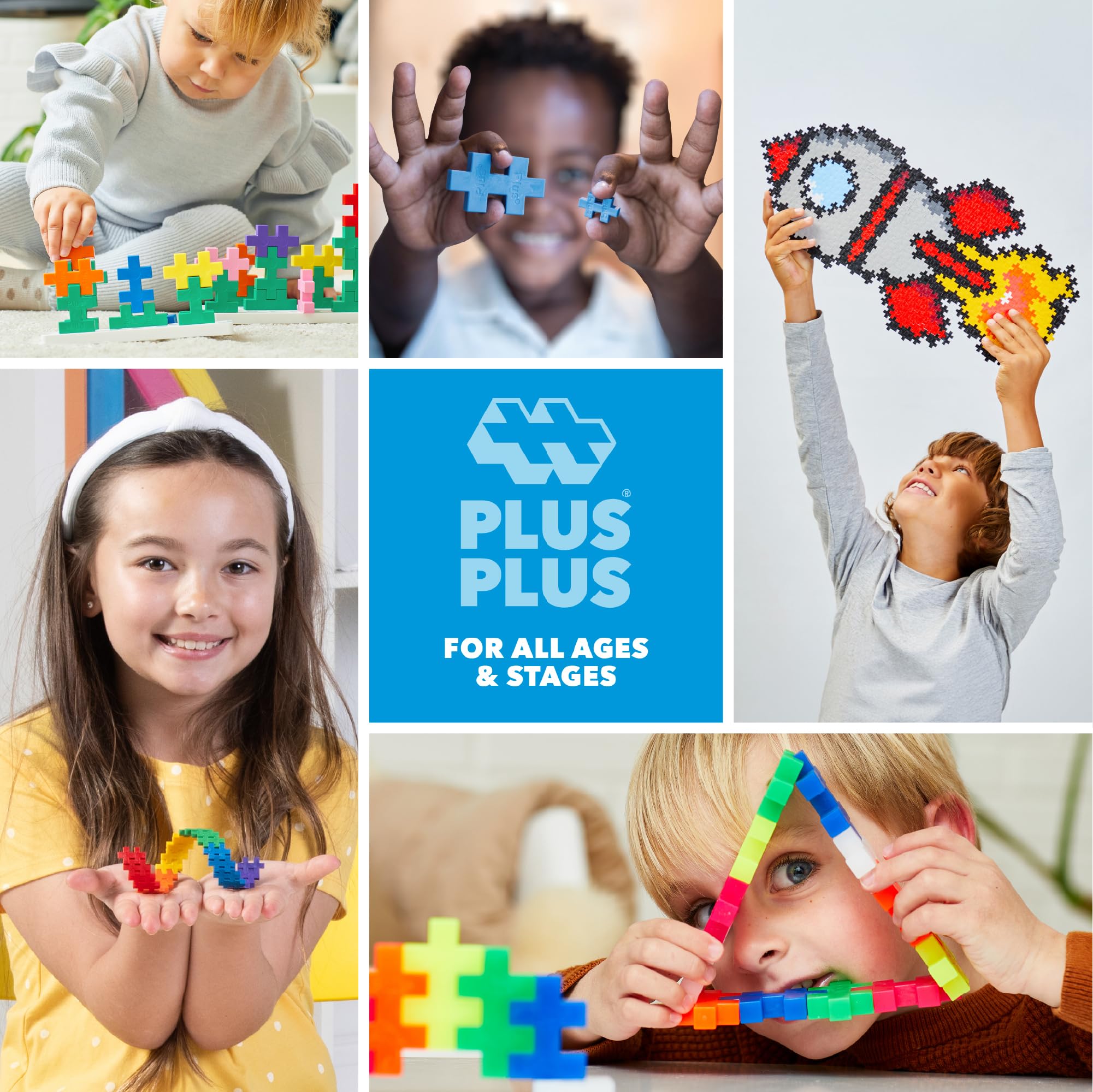 240-Piece - Sensory - Mini Building Blocks Set - STEM Learning Toy - Ages 5+