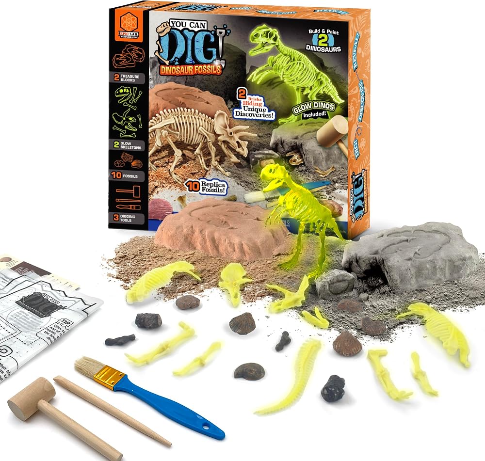Dinosaur Dig Kit - Creative Play Toy - Ages 8+