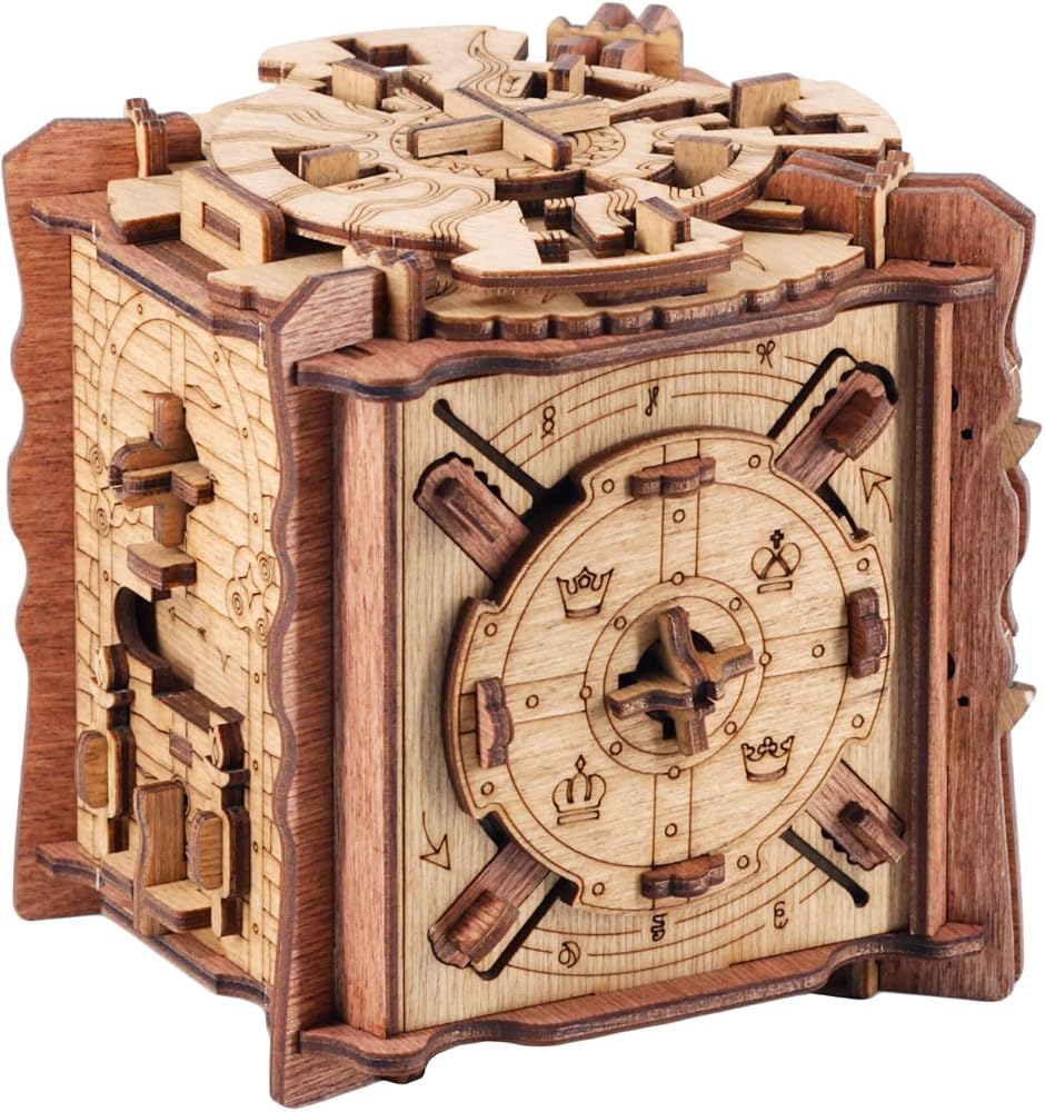 3D Wooden Puzzle Kit - Creative Play Toy - Ages 14+
