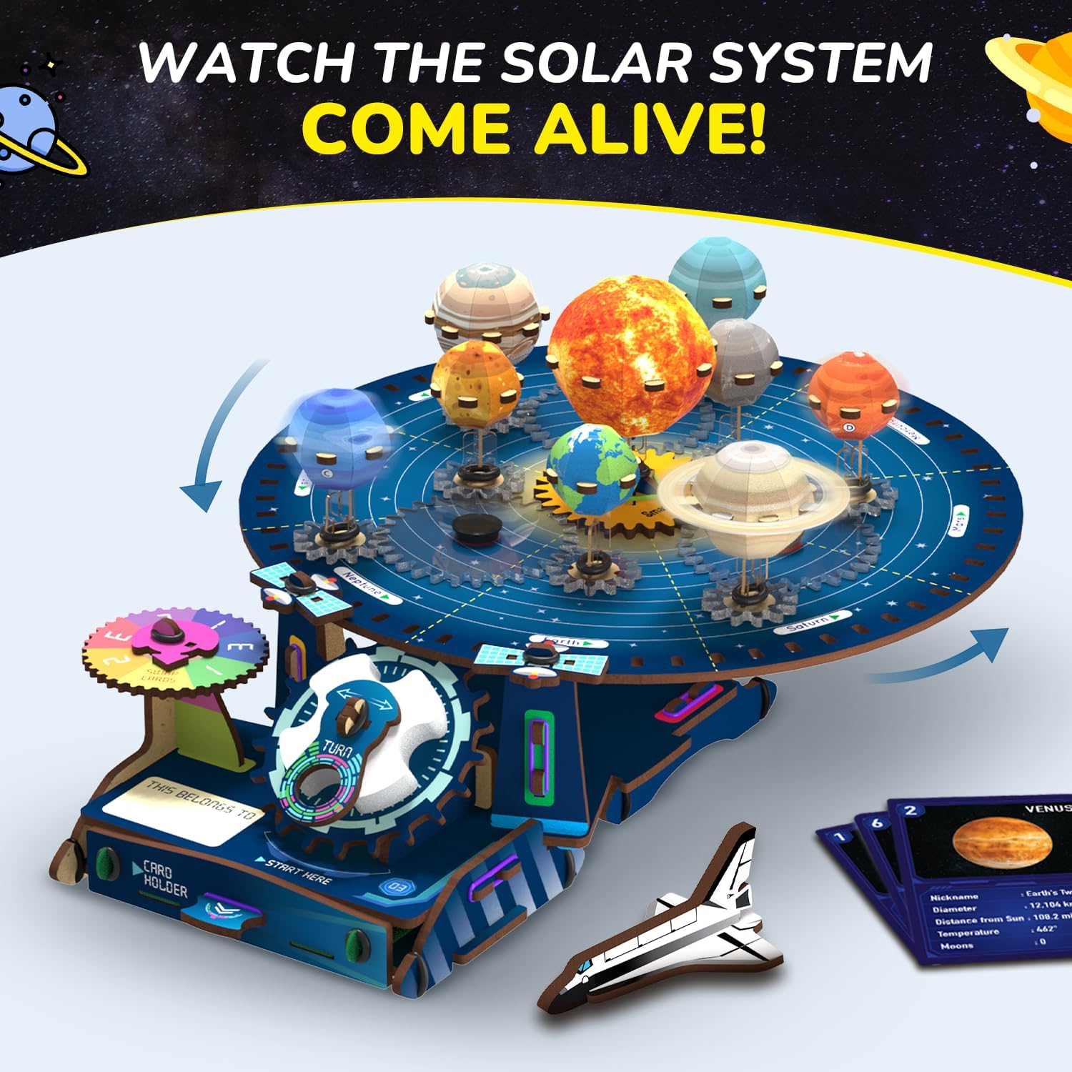 Science - Solar Robot Kit - STEM Learning Toy - Ages 8+