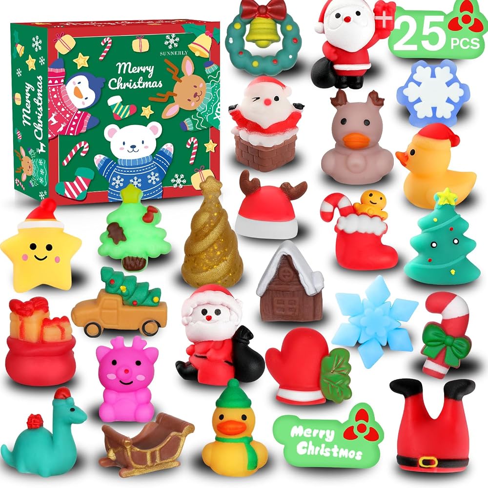 25-Piece - Fidget - Stocking Stuffer Toys - Sensory Play Toy