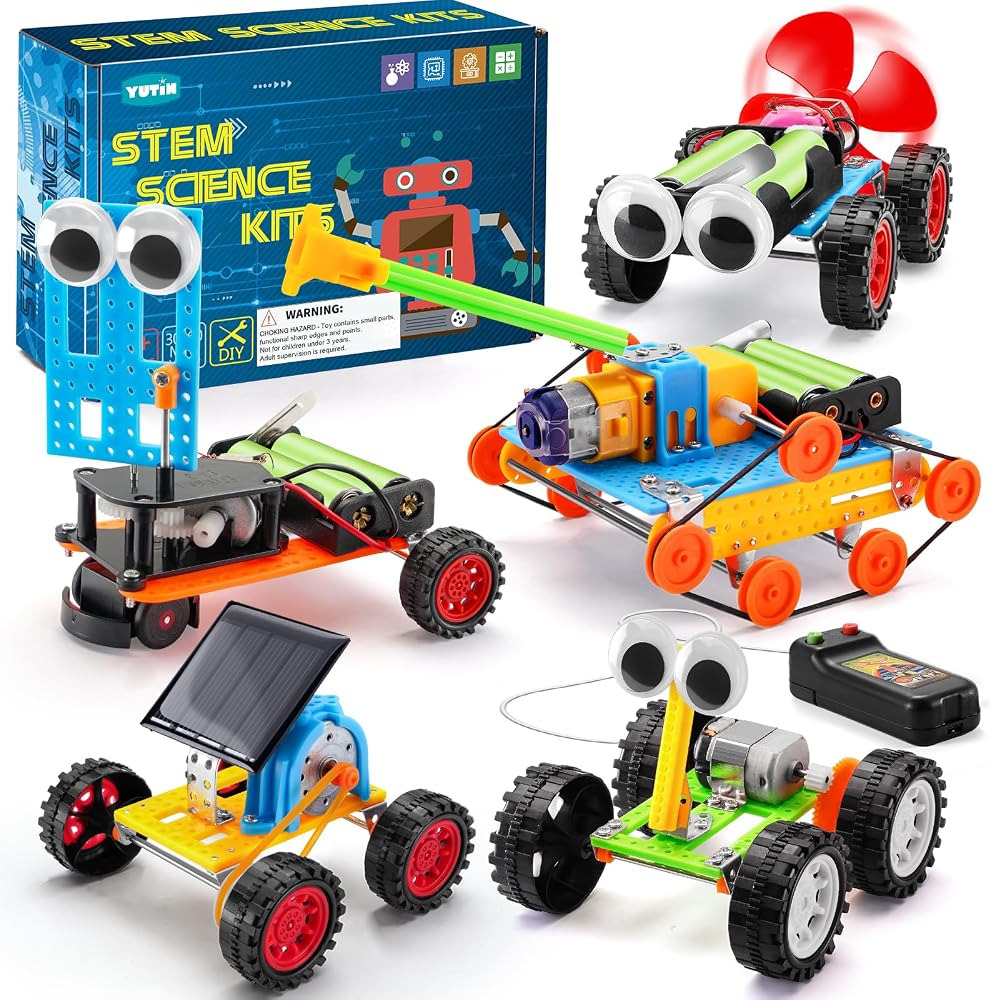 Science - STEM Robot Kit - STEM Learning Toy - Ages 6-8