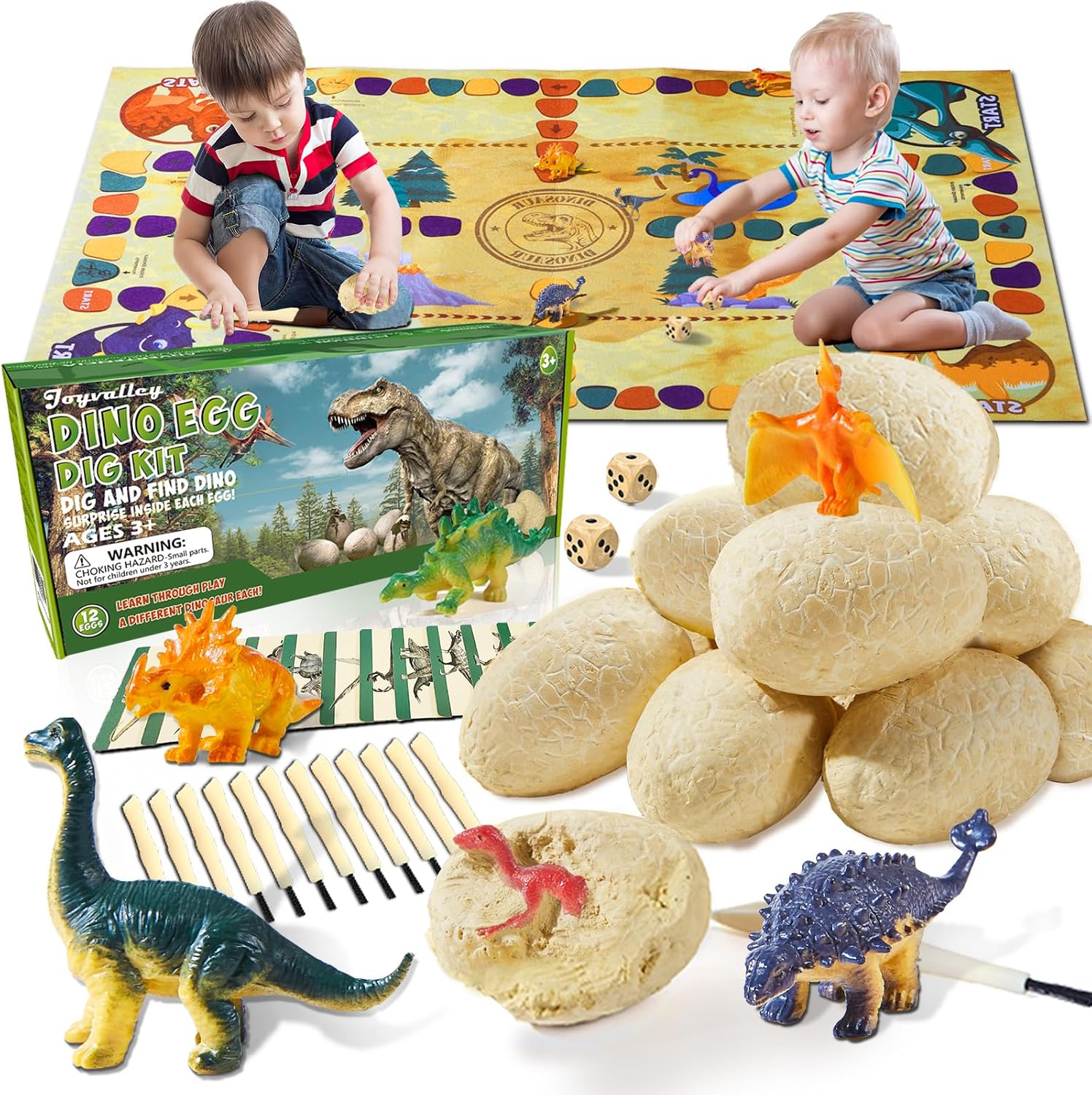 Dinosaur Dig Kit - STEM Learning Toy - Ages 5-7
