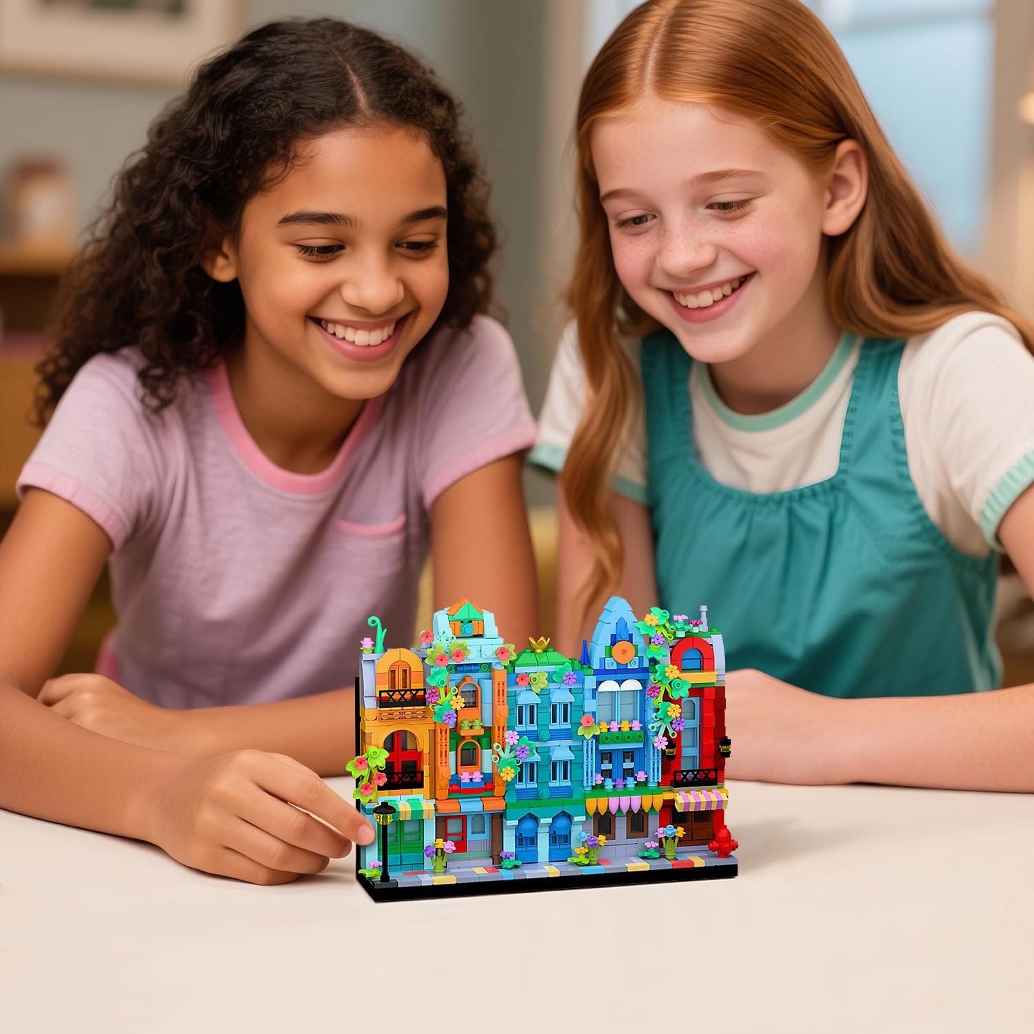 Flower - Mini Building Blocks Set - Creative Play Toy - Ages 8+