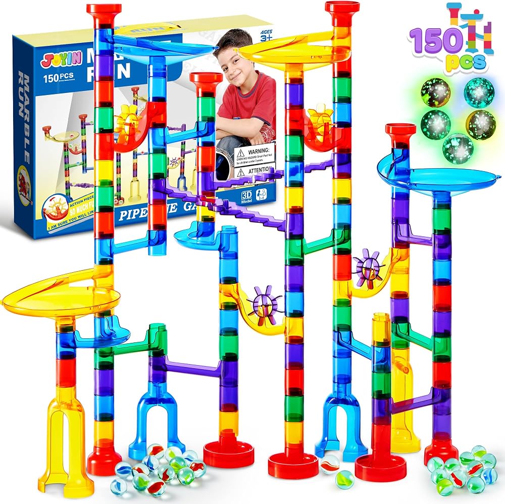 150-Piece - Marble Run Building Set - STEM Learning Toy