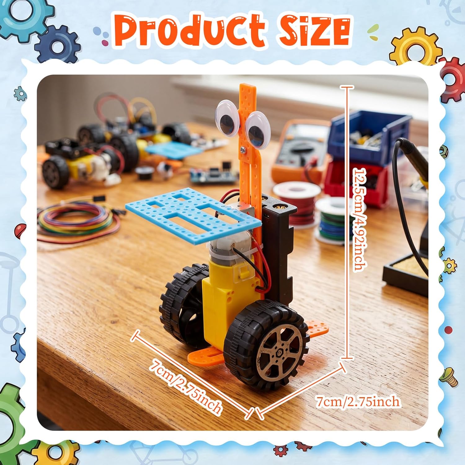 Car - STEM Robot Kit - STEM Learning Toy - Ages 12+