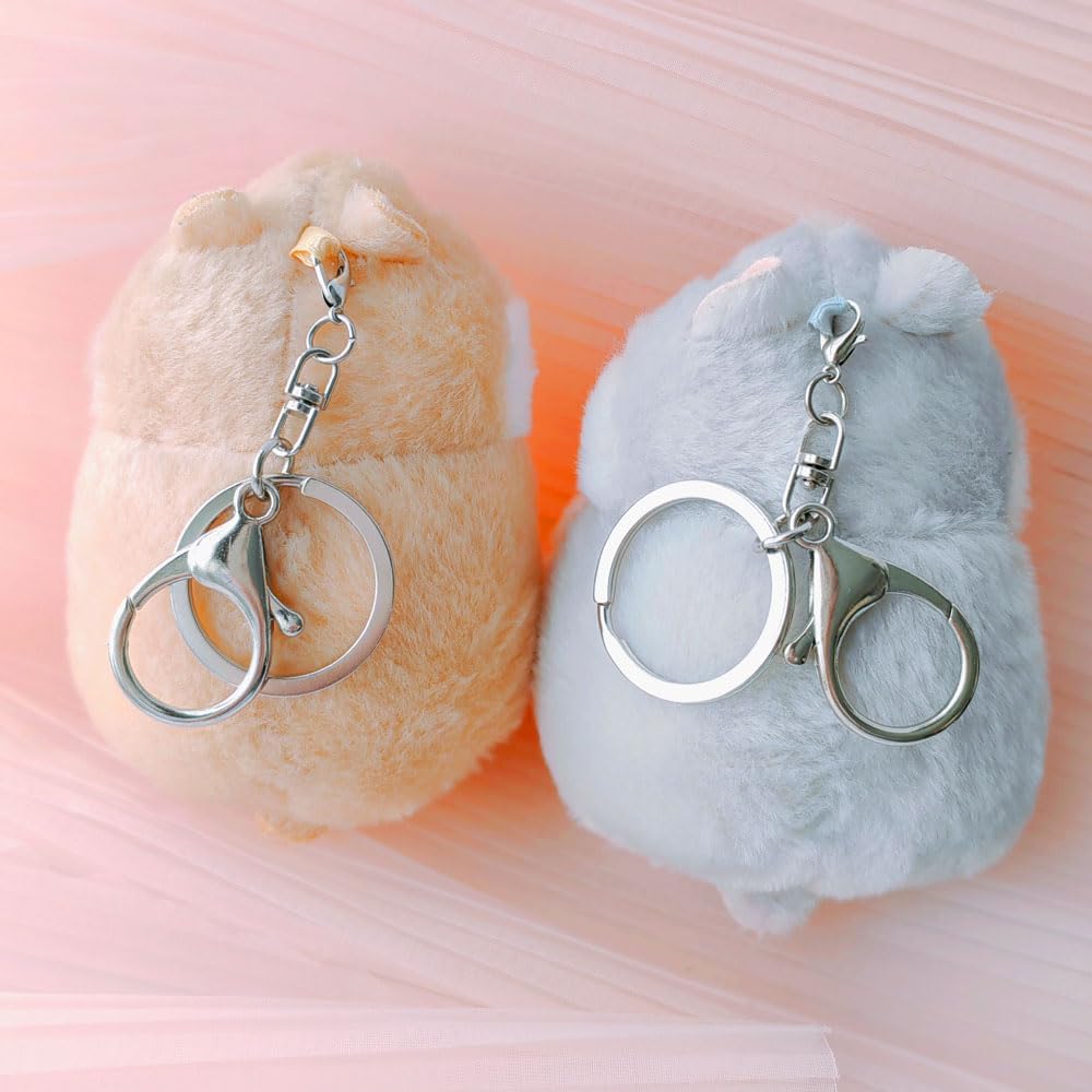 2-Piece - Animal - Bag Charm Toy - Creative Play Toy