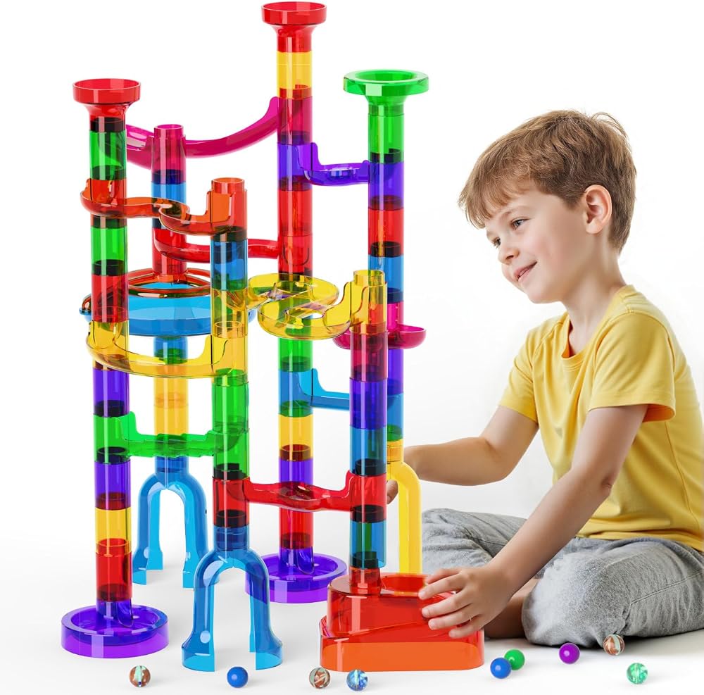 109-Piece - Marble Run Building Set - STEM Learning Toy