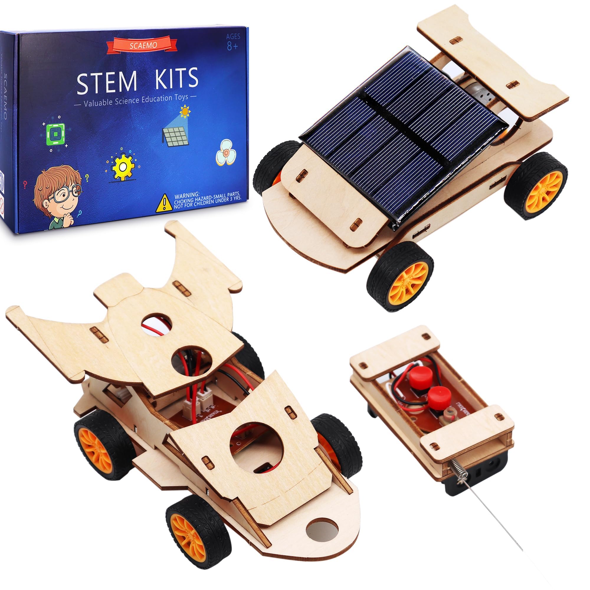 Car - Solar Robot Kit - STEM Learning Toy - Ages 8-12