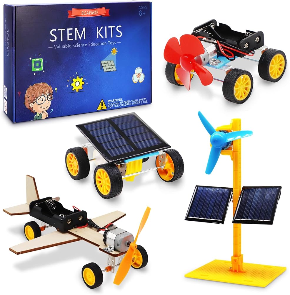 Car - Solar Robot Kit - STEM Learning Toy - Ages 8-12