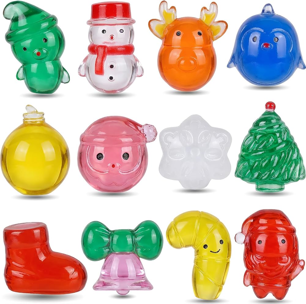 12-Piece - Fidget - Stocking Stuffer Toys - Sensory Play Toy - Ages 3+