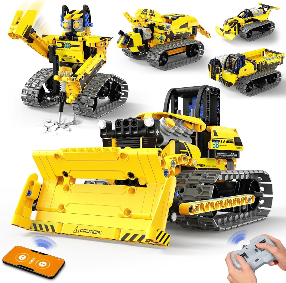 452-Piece - STEM Robot Kit - STEM Learning Toy - Ages 8-12