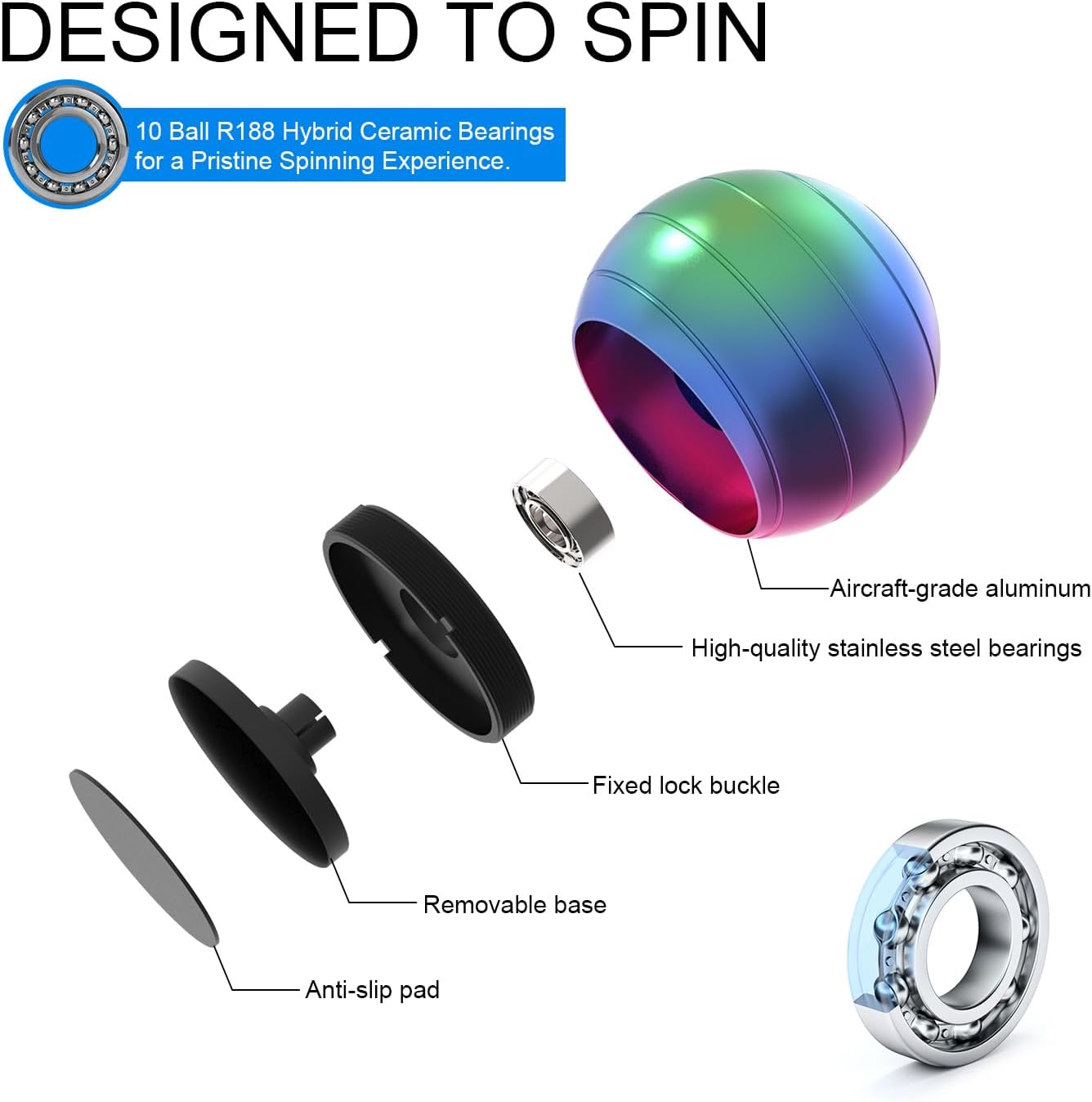 Desk Fidget Toy - Sensory Play Toy - Ages 4+ - DFT-049