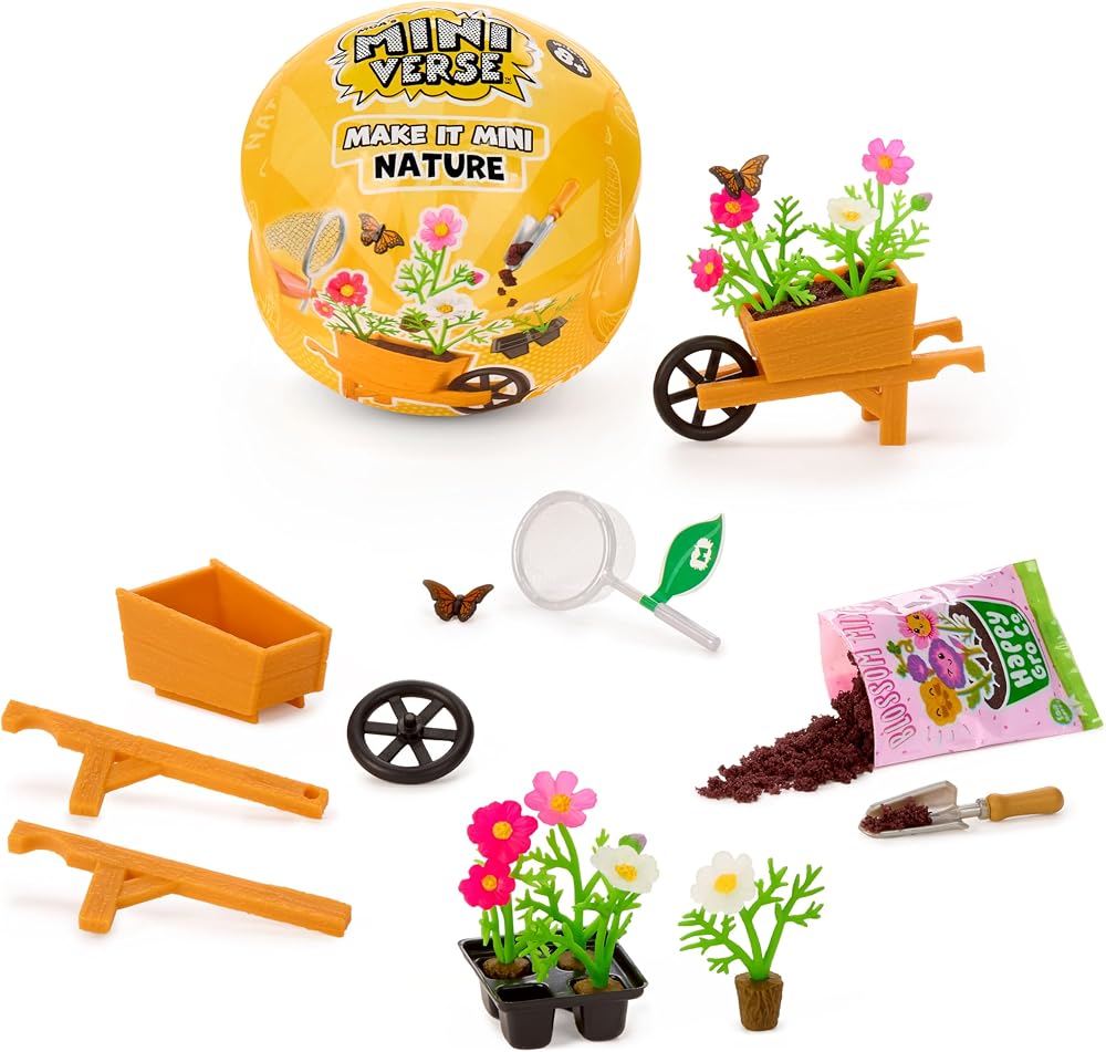 Flower - Blind Box Mini Bricks Set - Creative Play Toy