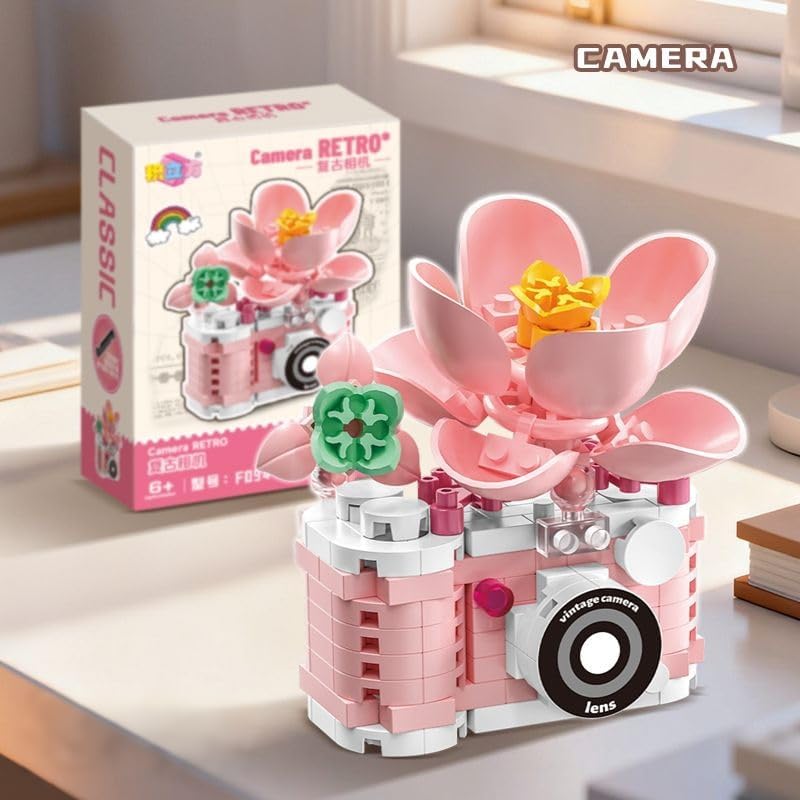 Flower - Blind Box Mini Bricks Set - Creative Play Toy - Ages 8+