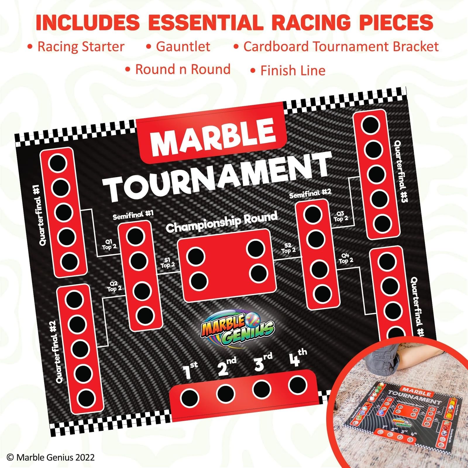 Marble Run Building Set - STEM Learning Toy - Ages 4+