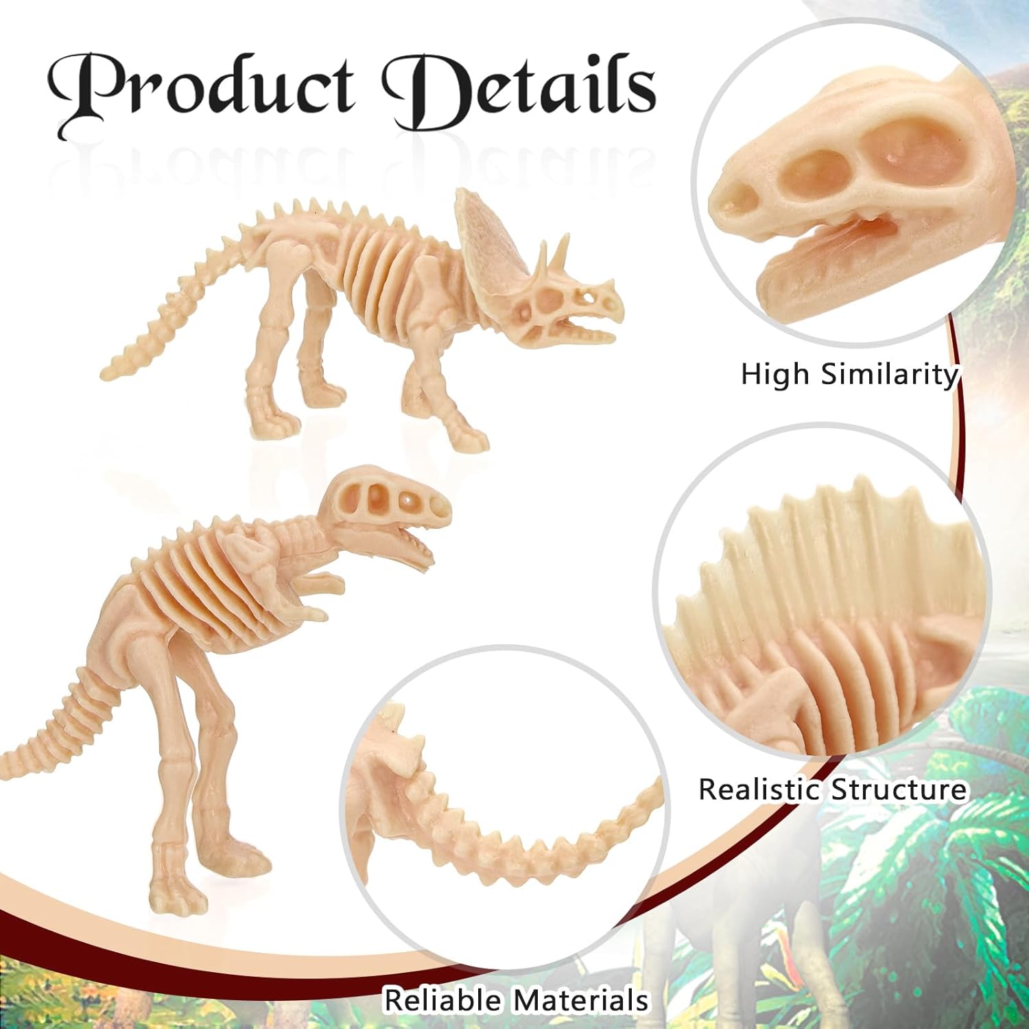 60-Piece - Science - Dinosaur Dig Kit - STEM Learning Toy - Ages 15+